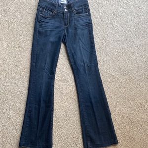 Paige Hidden Hills Blue Jeans Sz 27